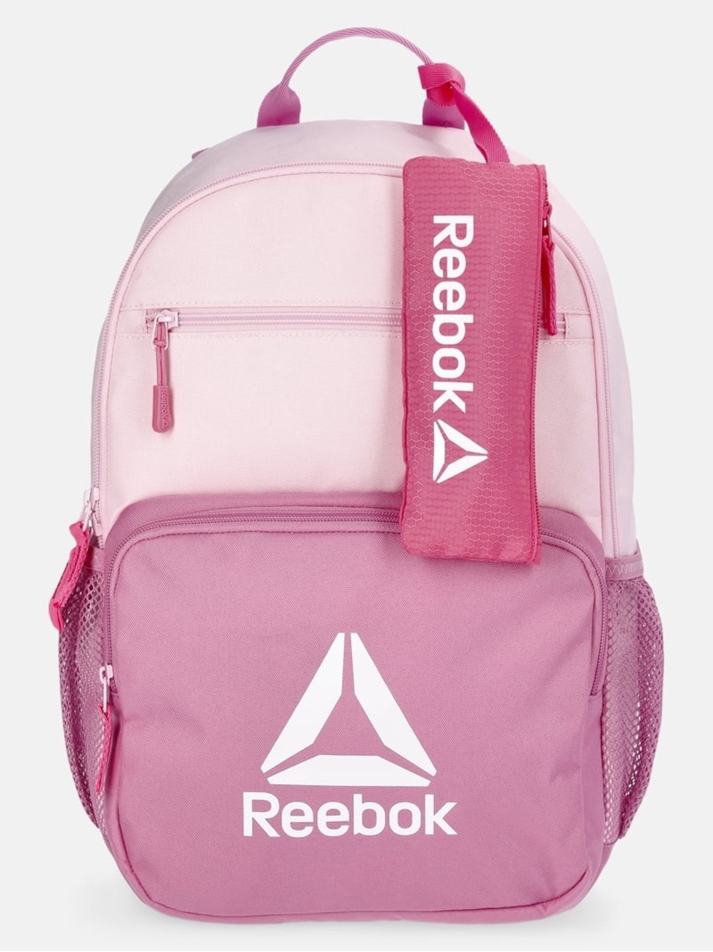 Reebok Kids Pink Two-Tone Backpack W